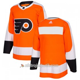 Män Ishockey Philadelphia Flyers Tröja Blank Adidas 2017-2018 Orange Authentic